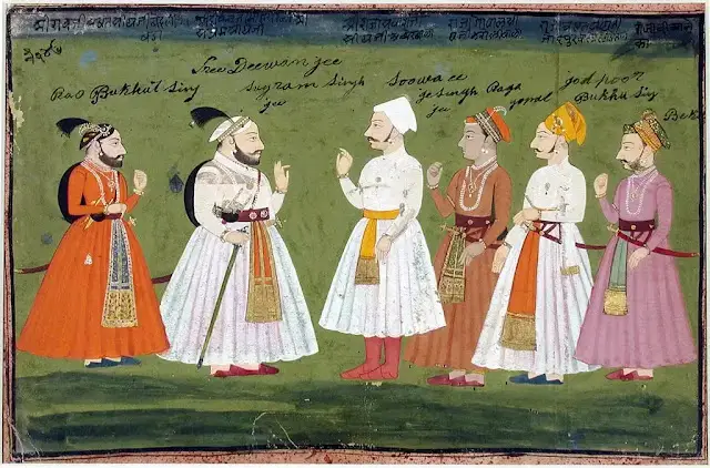 Rajput Kings in Tunics